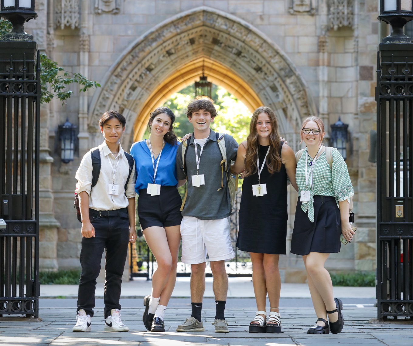 NSLC students in a pre-college summer program