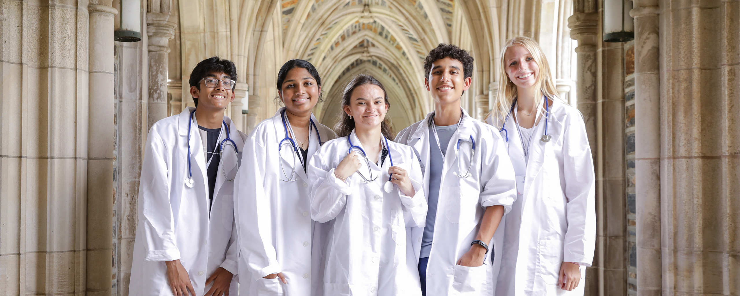 NSLC students during a pre-college summer program
